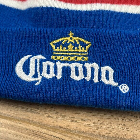 Philadelphia 76ers Winter Hat Embroidery Spellout Corona Beer - Picture 2 of 7